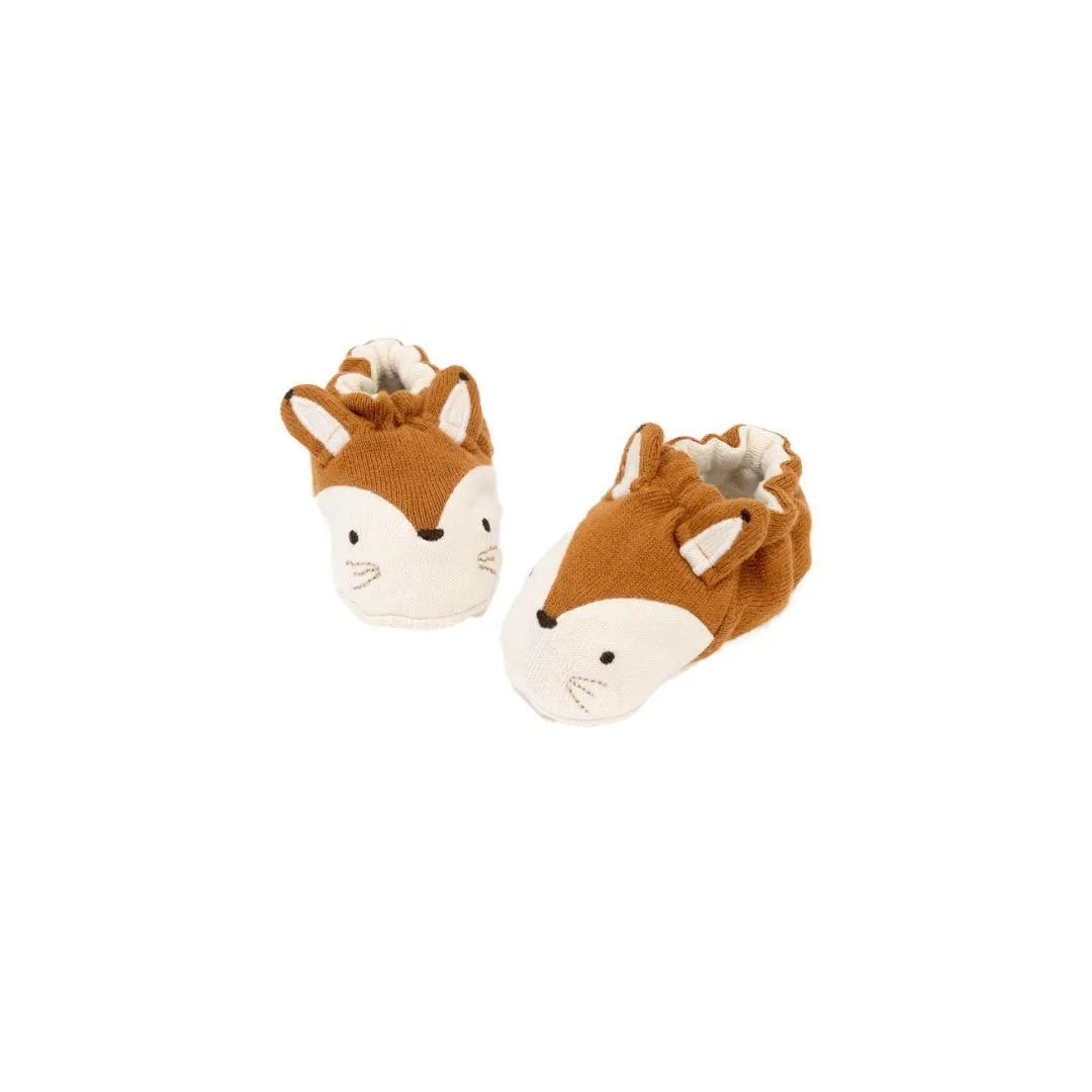 Meri Meri Baby Bonnet   Booties Set - Fox