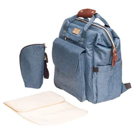 Moon - Denise Diaper Backpack (Blue)