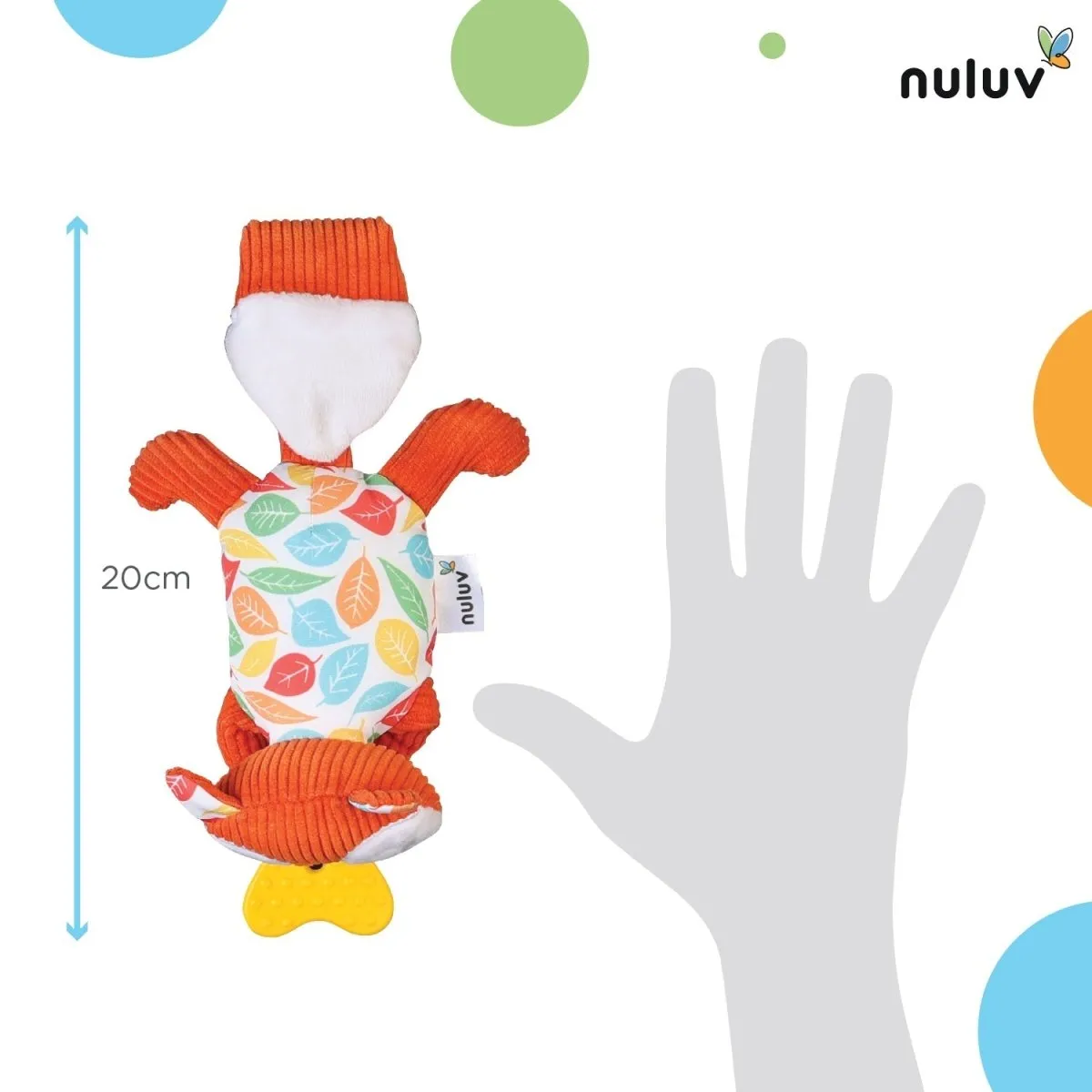 Nuluv Squirrel- Hanging cot stroller toy