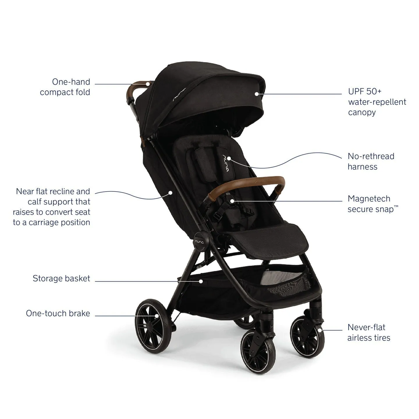 Nuna Trvl LX Stroller   Carry Bag