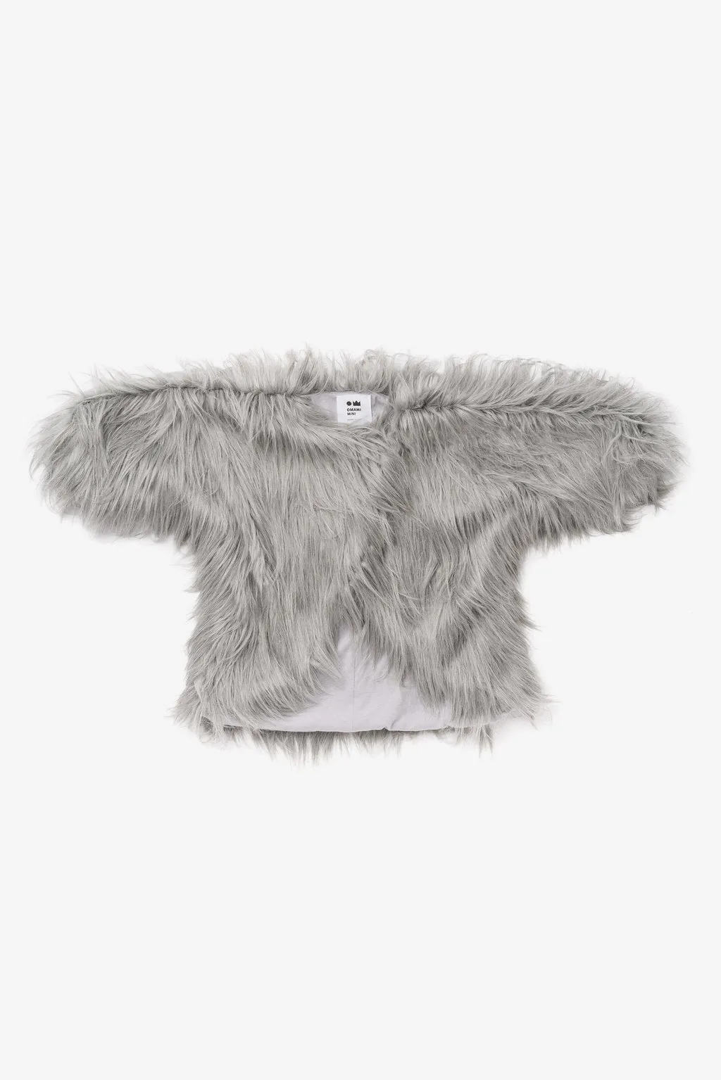 OMAMImini Faux Fur Girls Coat