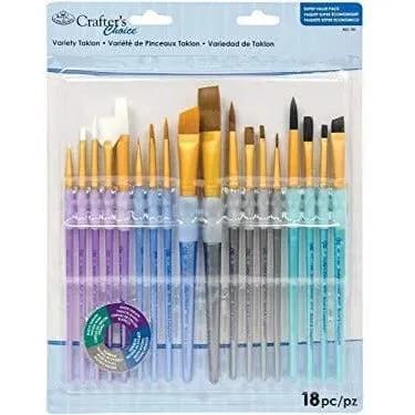 Paint Brush Set (Variety Pack)