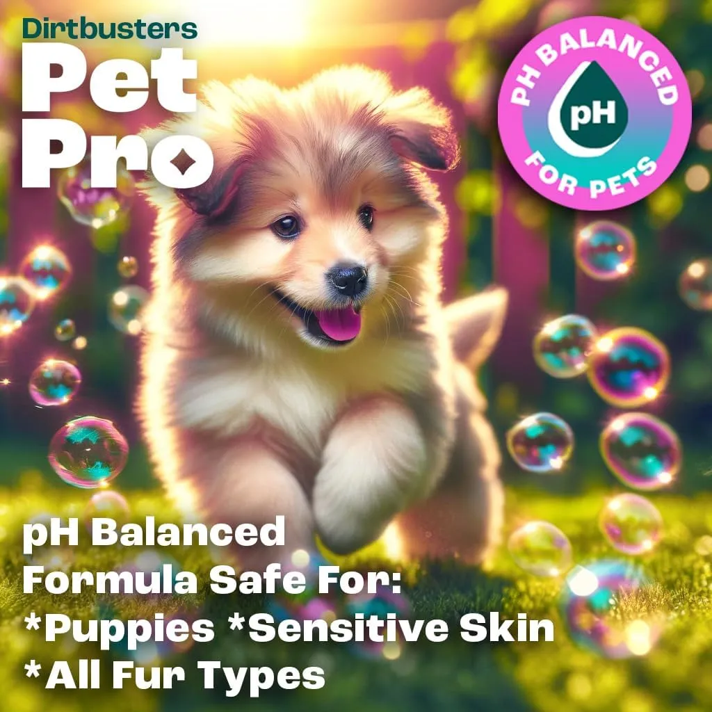 Pet Pro Dog Shampoo (2L) Sensitive Skin, Deep Cleaning Professional Dog Grooming & Puppy Shampoo