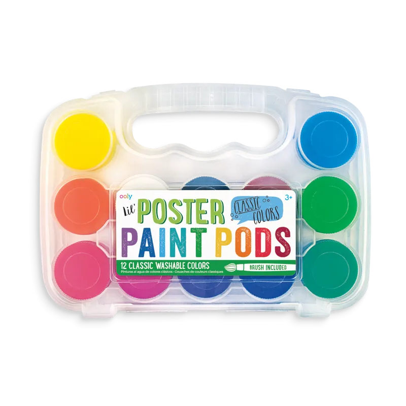 Poster Paint Pods