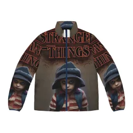 "Stranger Things Eleven Puffer Jacket - Sci-Fi Inspired Outerwear"