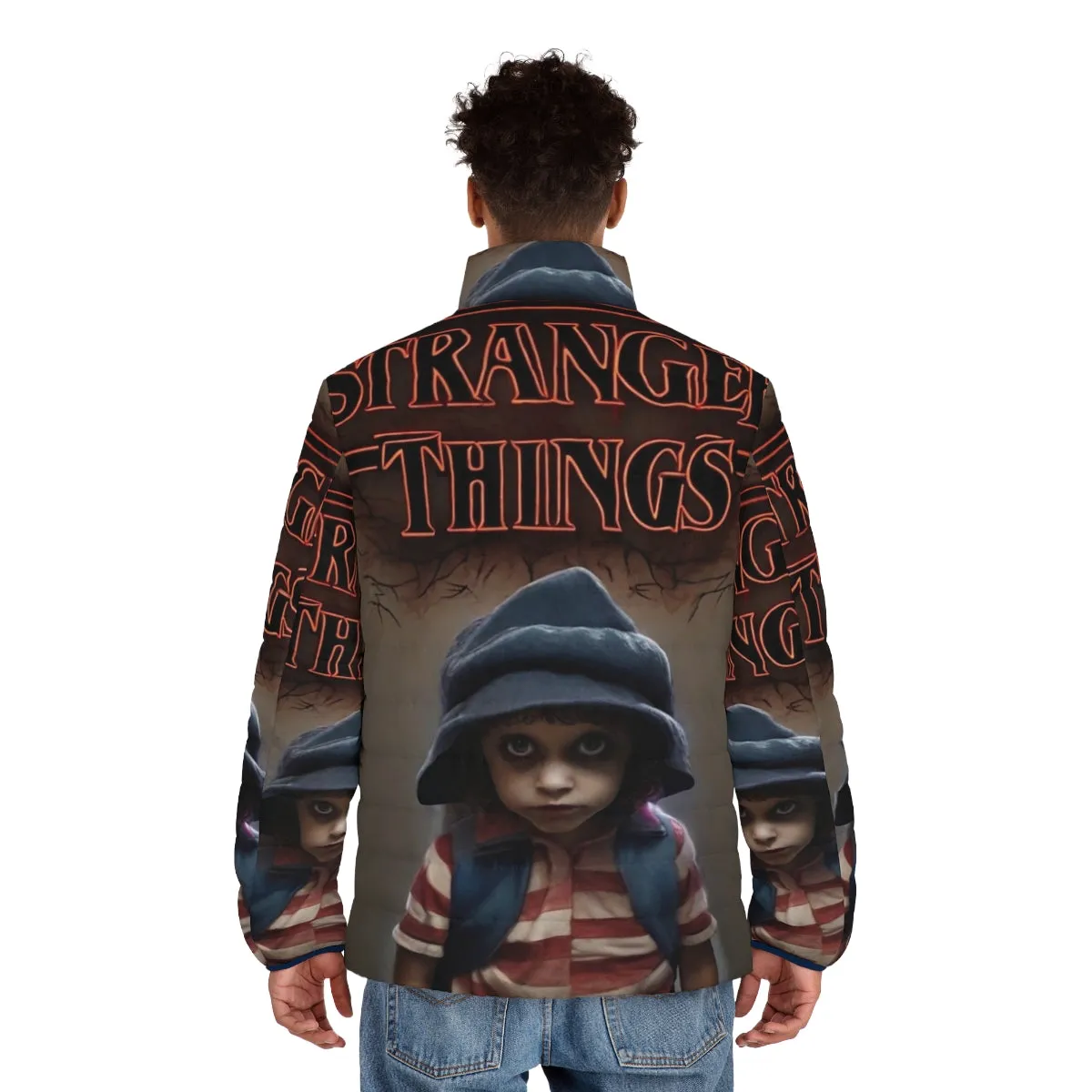 "Stranger Things Eleven Puffer Jacket - Sci-Fi Inspired Outerwear"