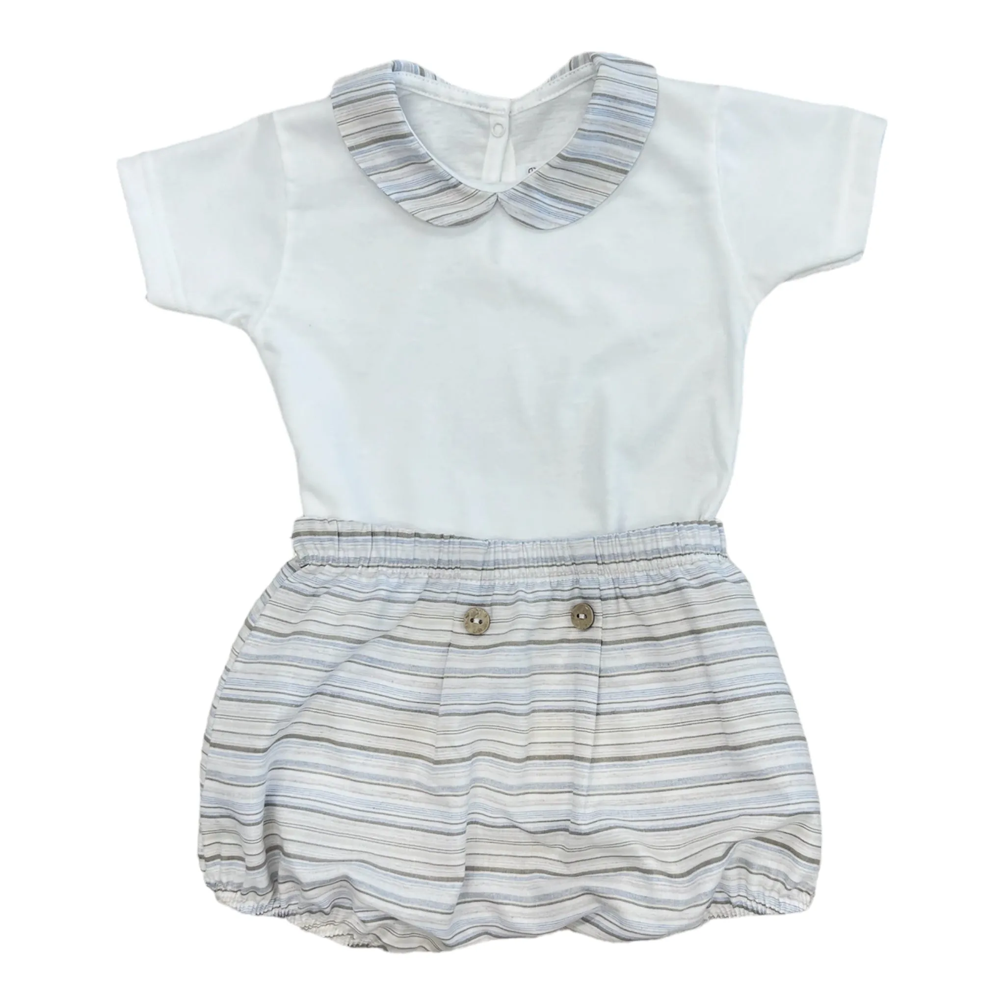 Rapife - 2 piece outfit, top and stripe short pants