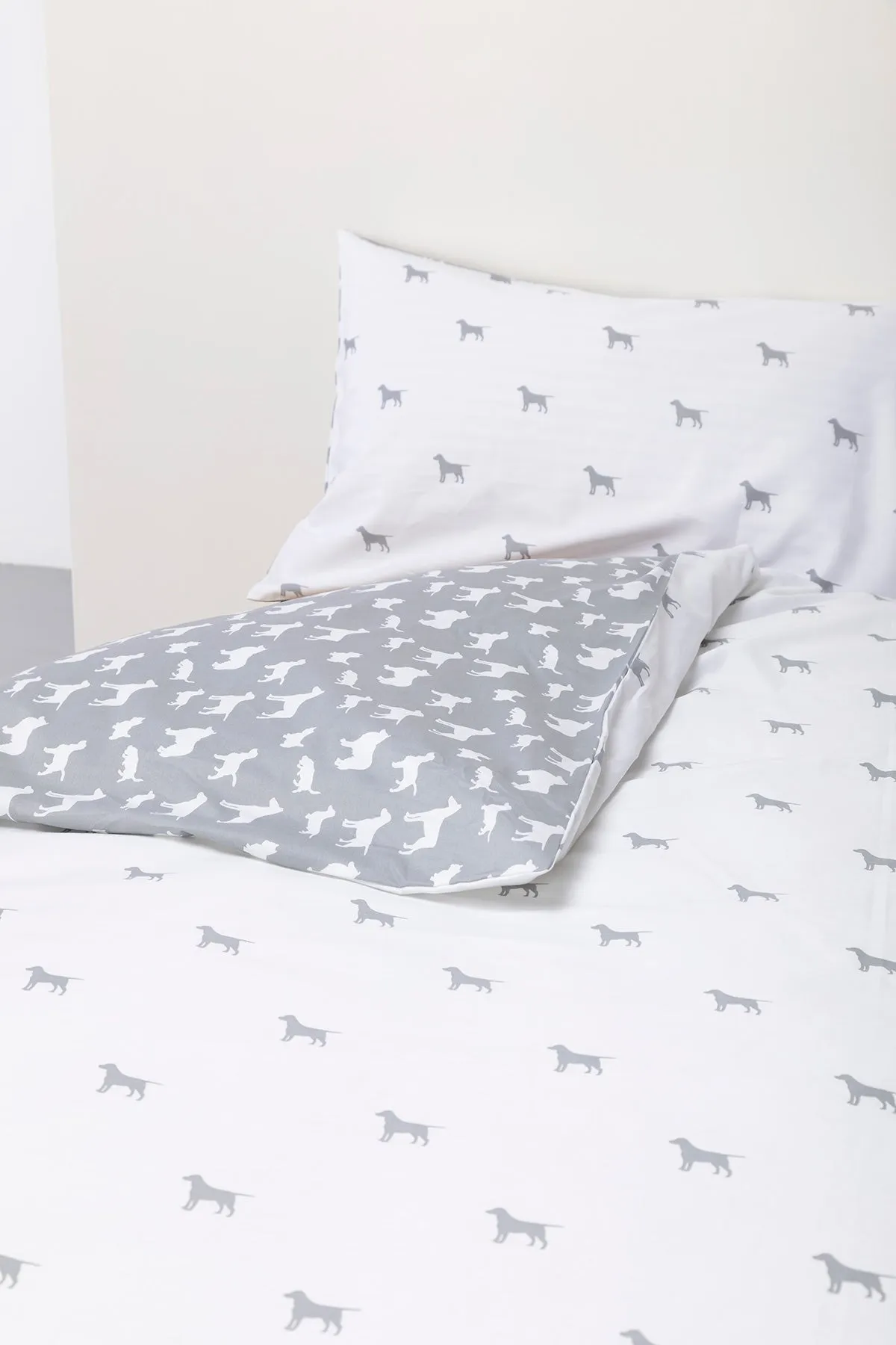 Reversible Double Duvet & Pillow Case Set