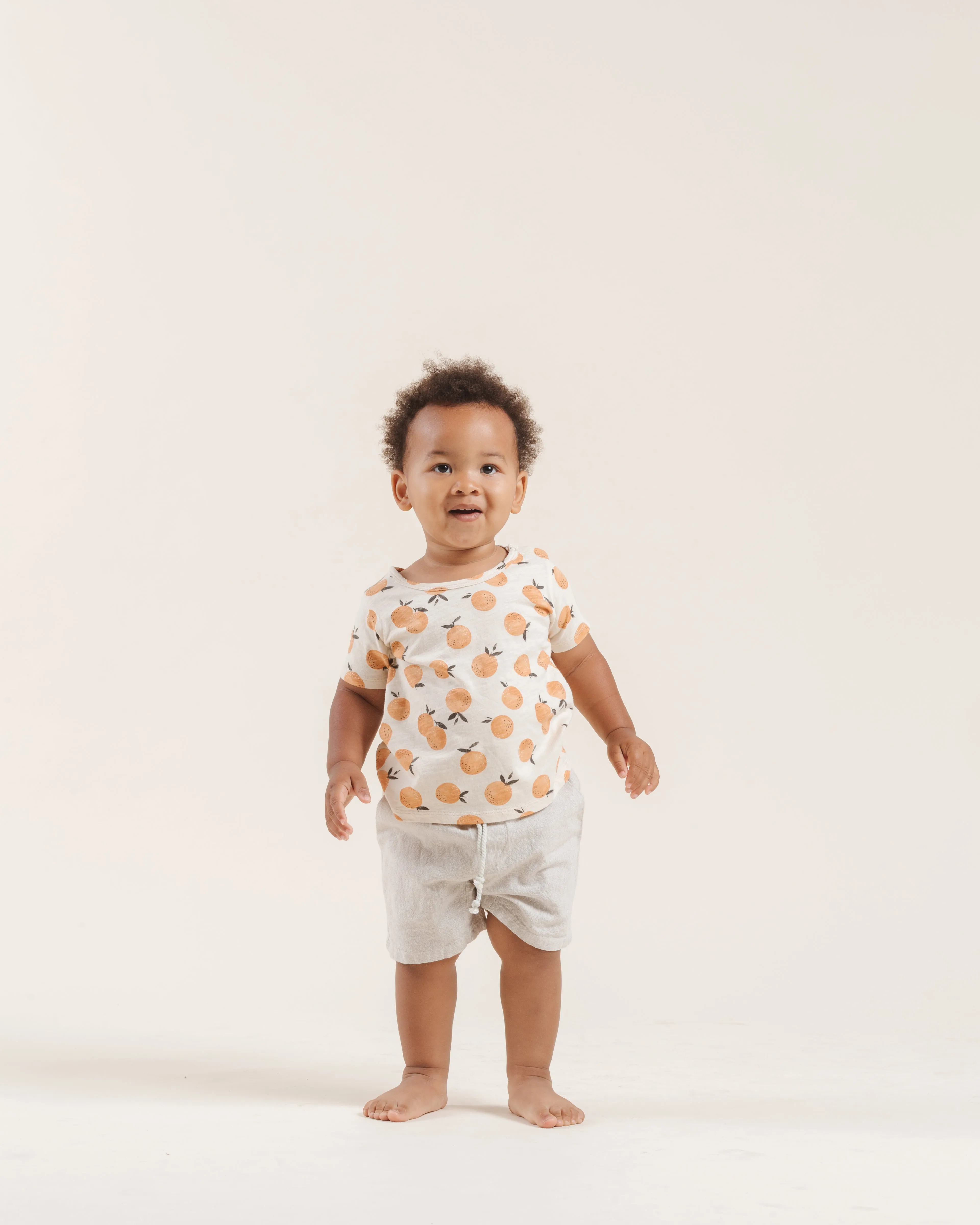 Rylee   Cru Basic Tee - All Over Oranges