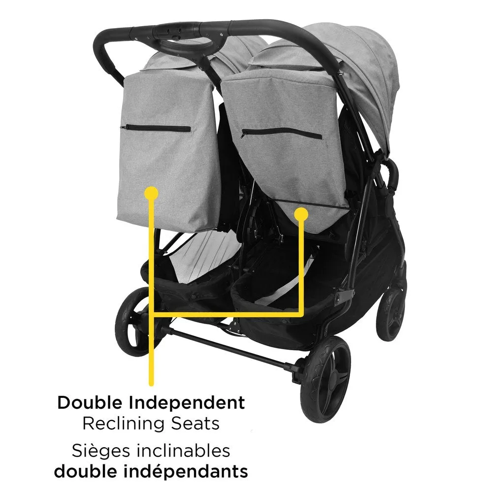 Safety 1st Double Double Duo Stroller - Flint Grey