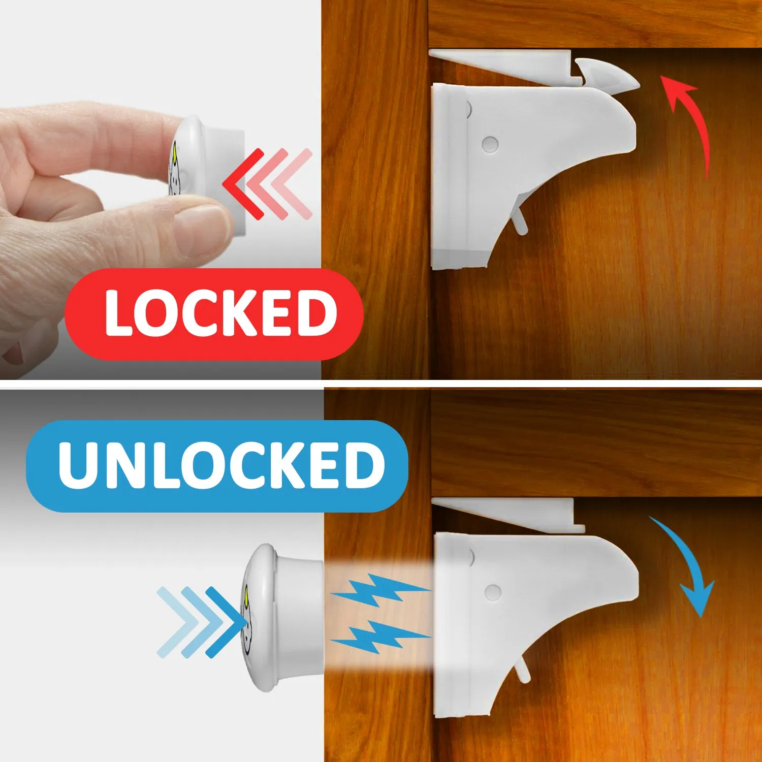 Safety Magnetic Cabinet Locks