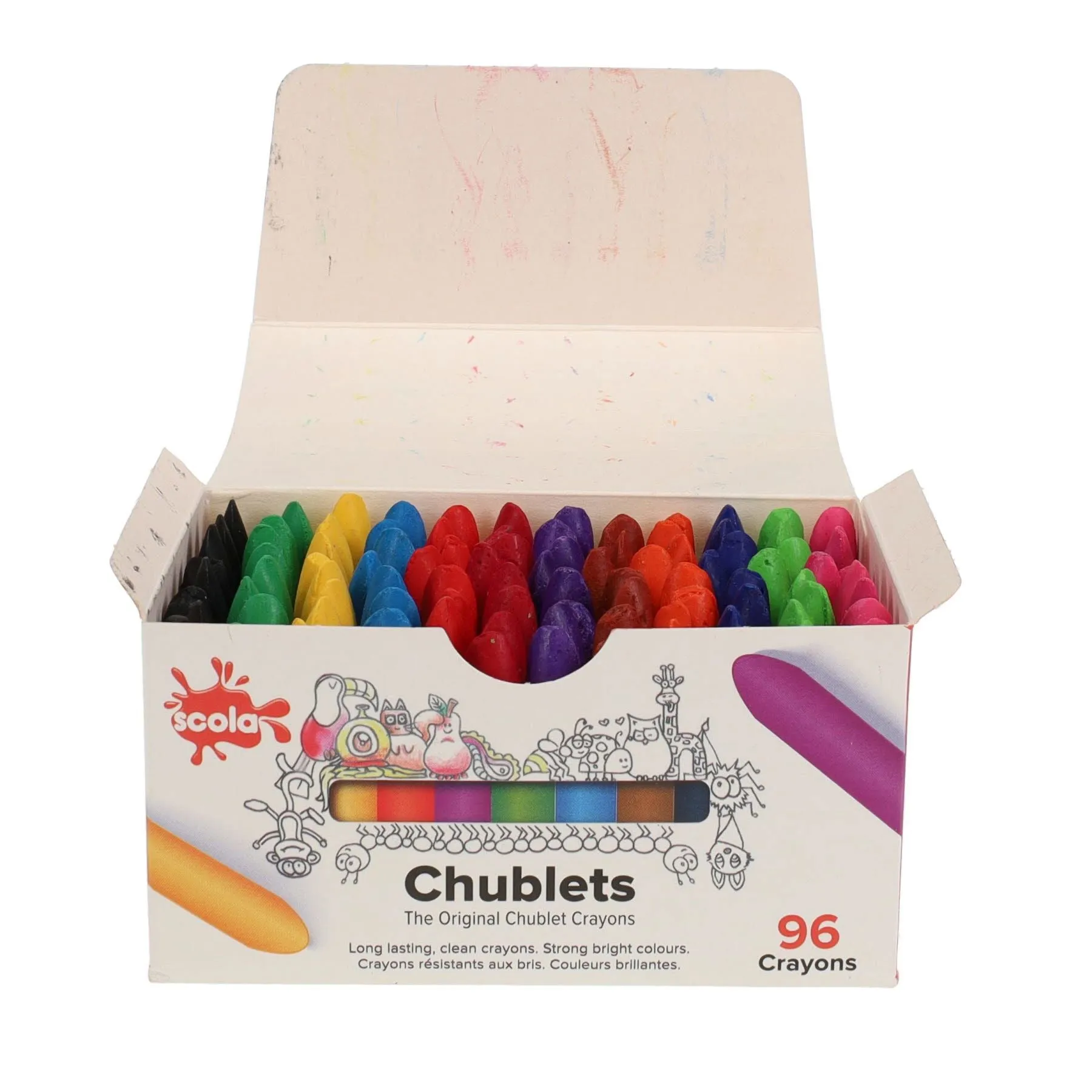 Scola Chublets Crayons - Pack of 96