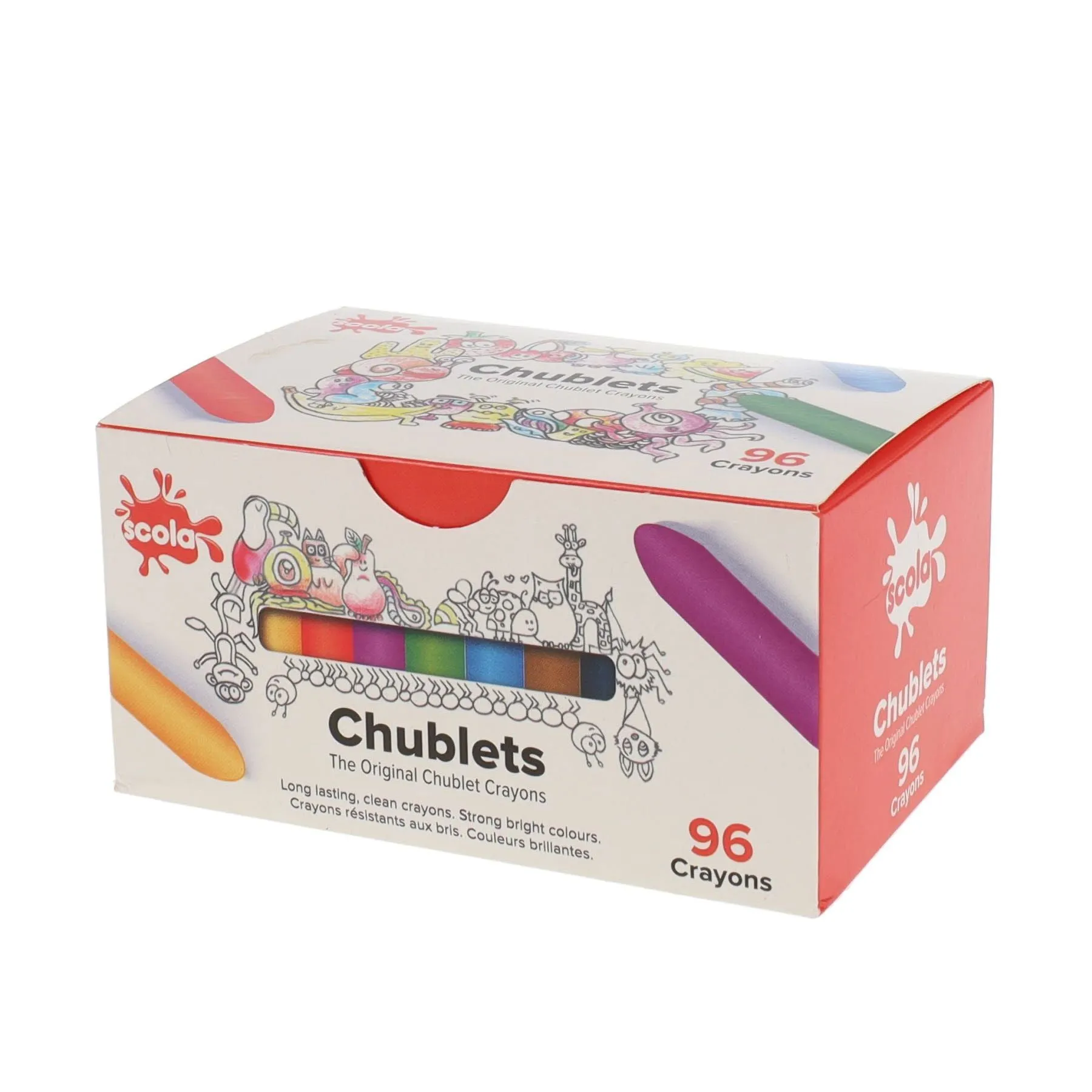 Scola Chublets Crayons - Pack of 96