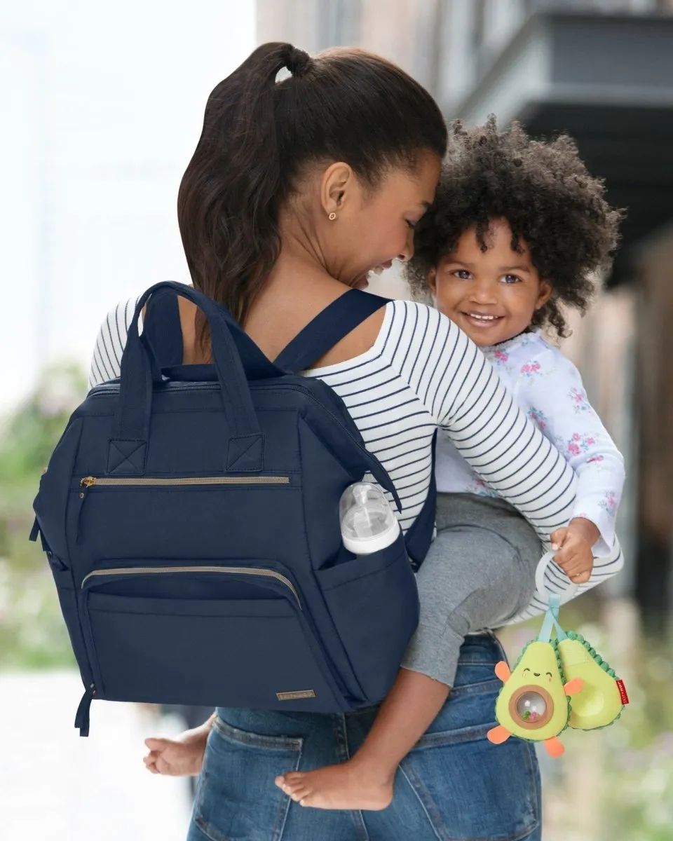 Skip Hop Mainframe Diaper Backpack- Midnight Navy