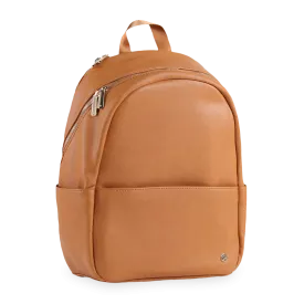 Skyline Backpack Cognac - Gold Hardware