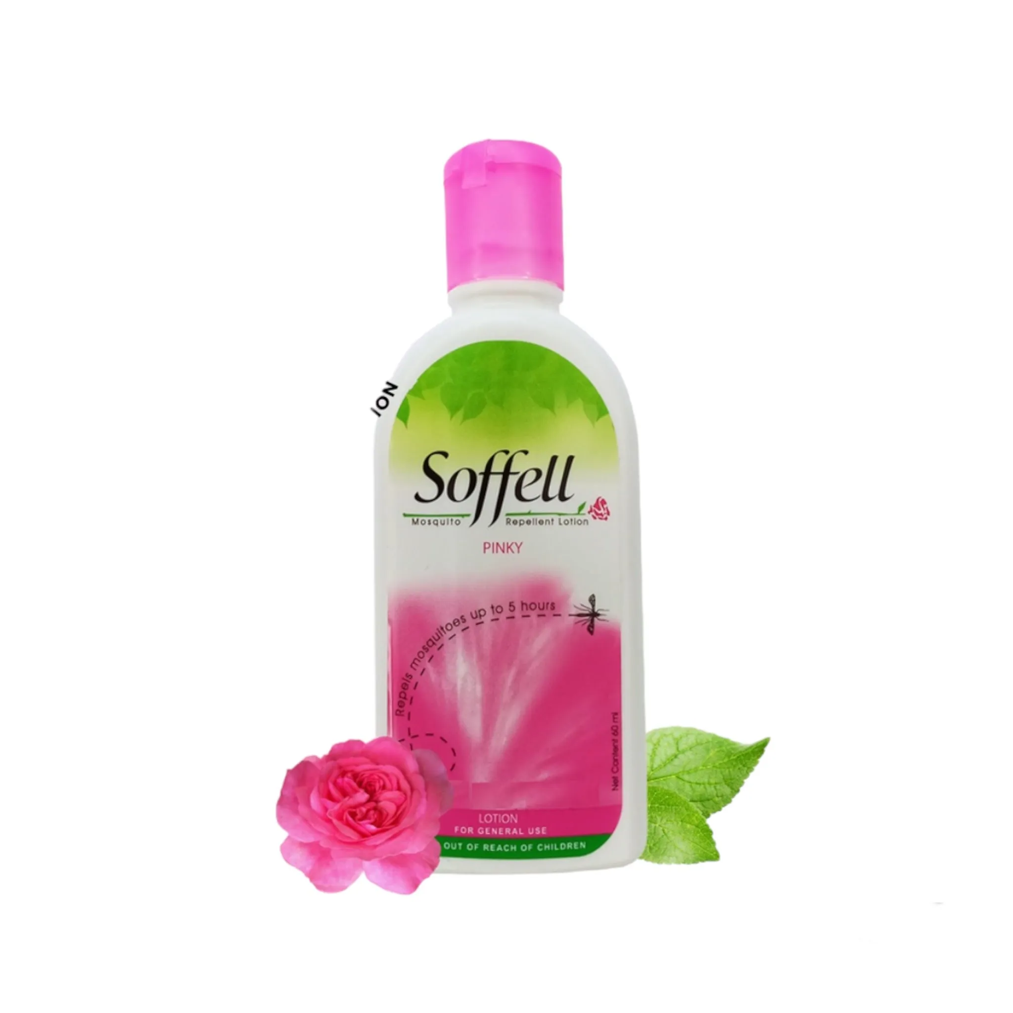 Soffell Mosquito Repellent Lotion Pinky - 60ml