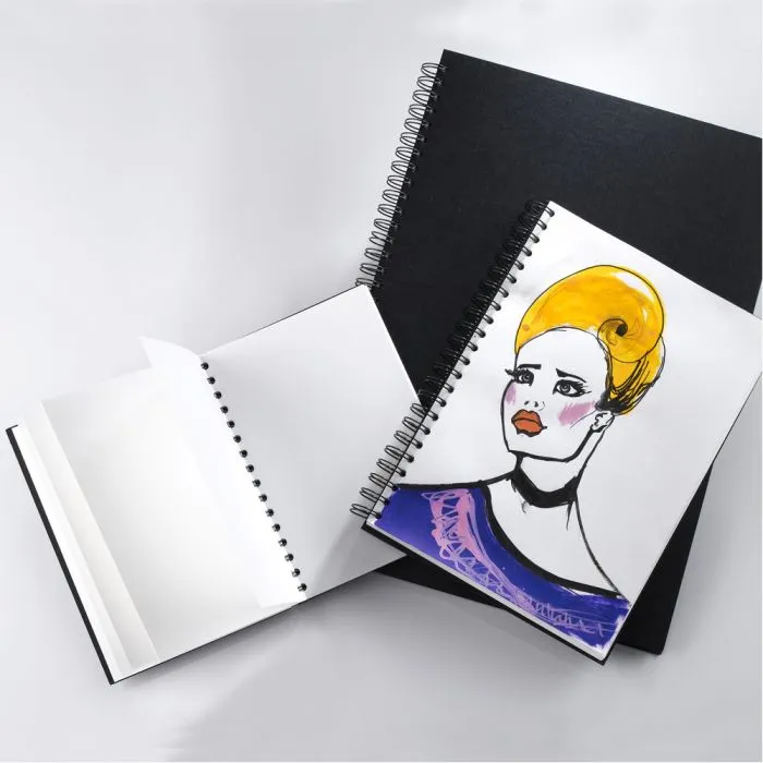 Specialist Crafts Eco-Friendly Portrait Spiral Sketch Pads – A3 & A4