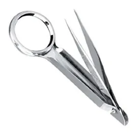 Splinter Forceps with Magnifier