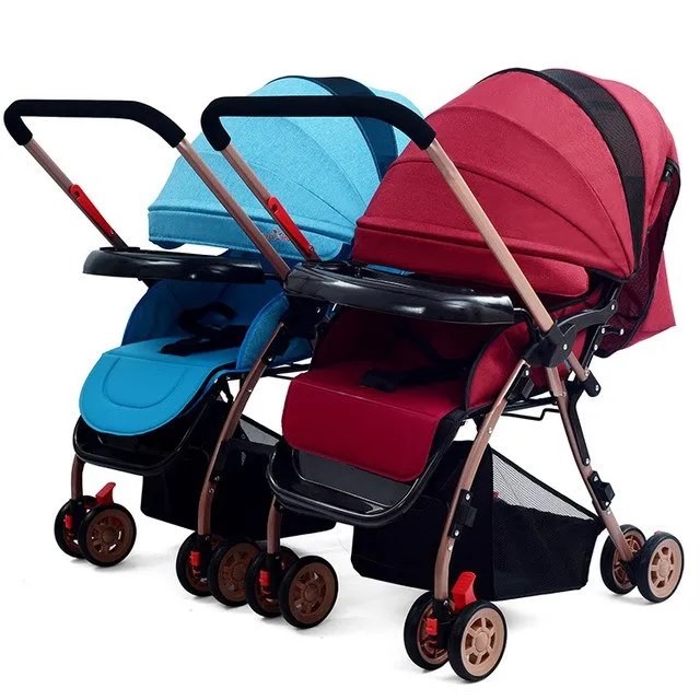 Splittable Twins Baby Stroller