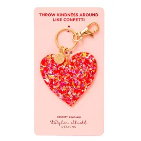 Taylor Elliot Confetti Key Chain