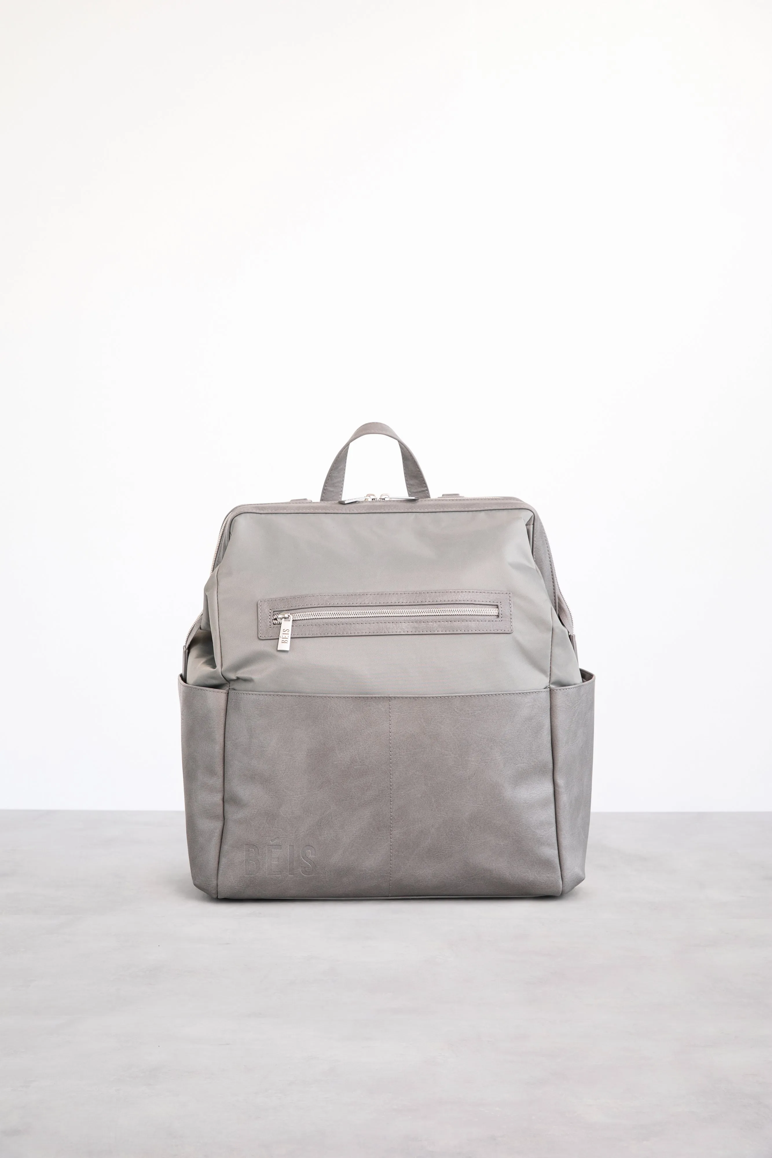 The Backpack Diaper Bag in Grey