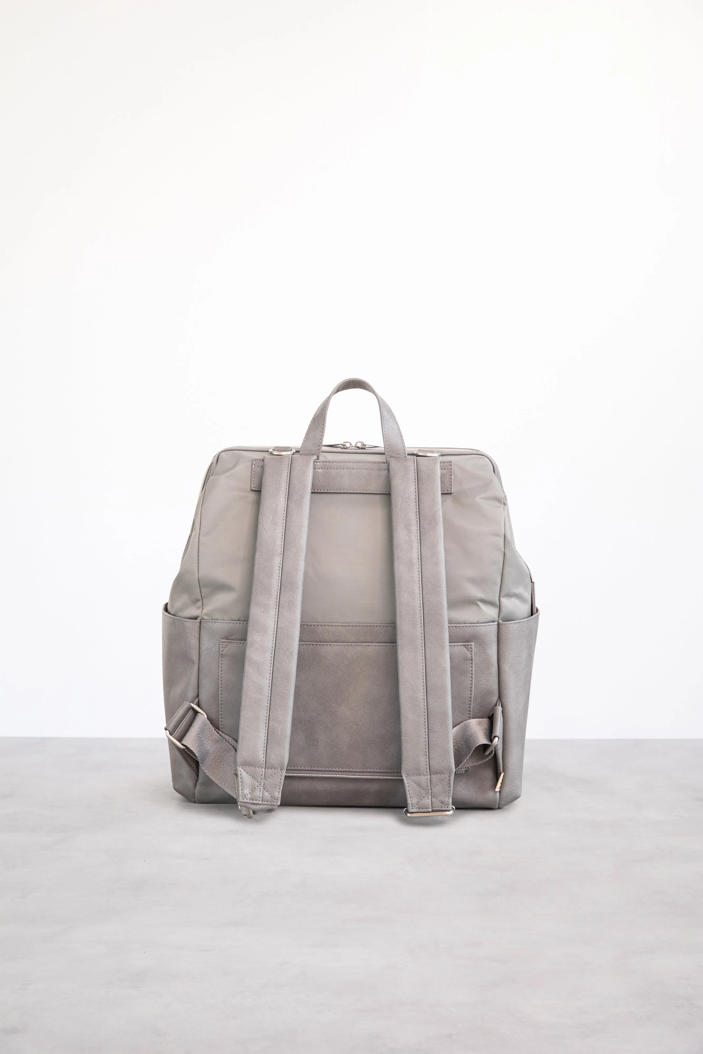 The Backpack Diaper Bag in Grey