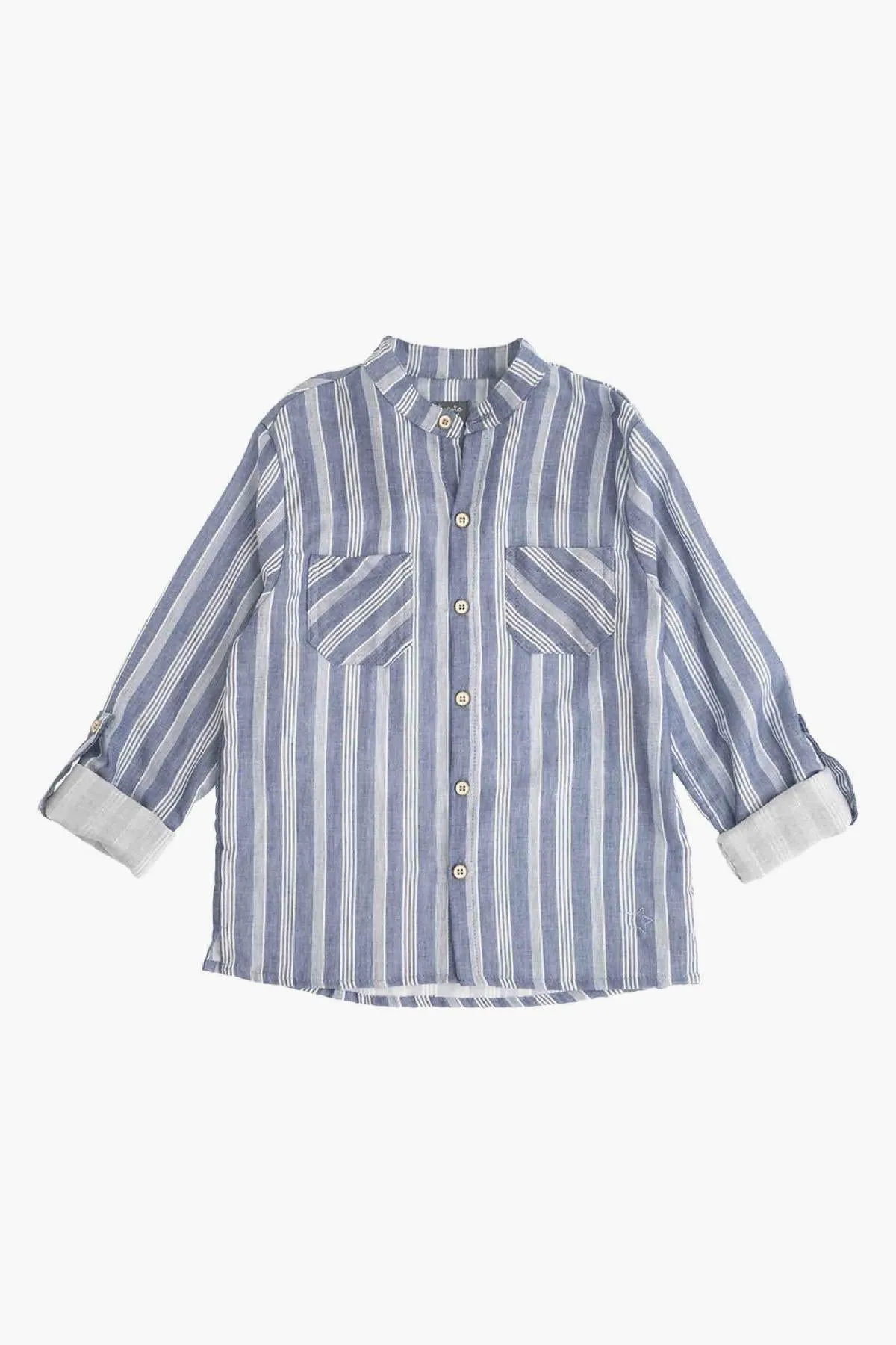 Tocoto Vintage Boys Wide Stripe Shirt