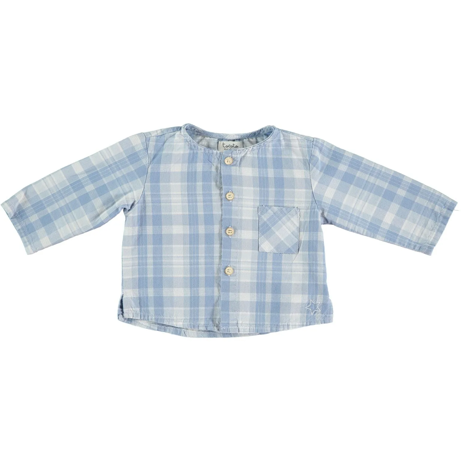 Tocoto Vintage Check Baby Shirt