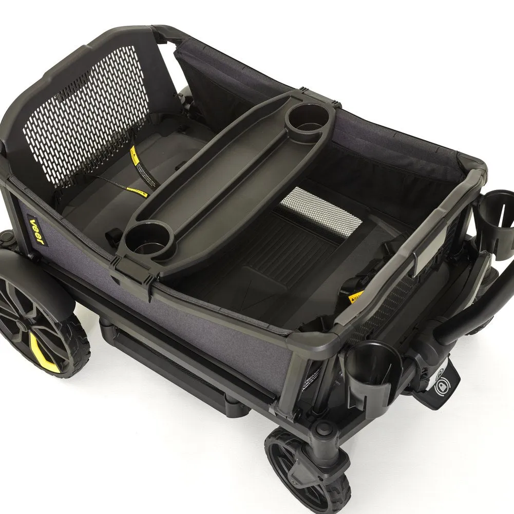 Veer Cruiser XL Wagon with Canopy and Basket Bundle