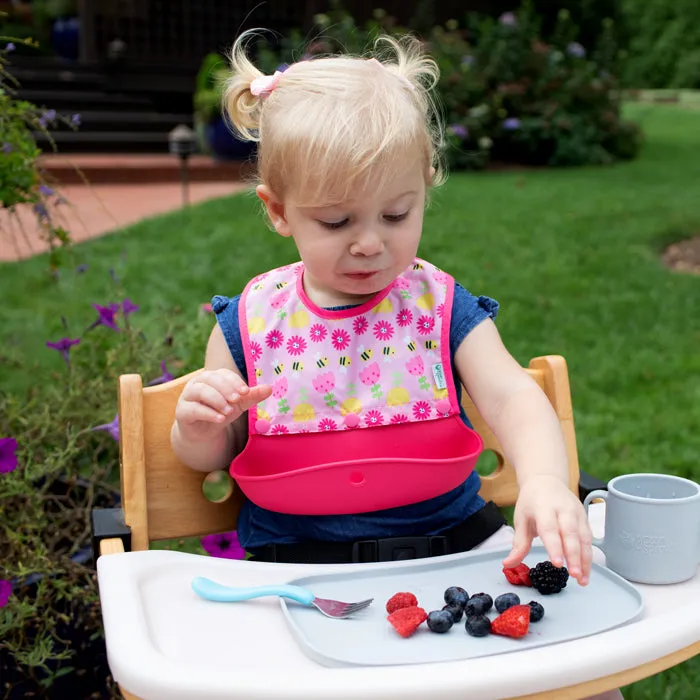 Waterproof Tops for Snap   Go® Silicone Food-catcher Bib (2 pack)