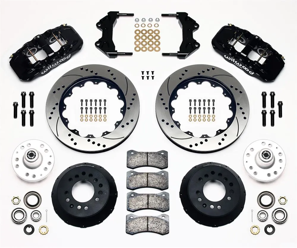 Wilwood AERO6 Big Brake Front Brake Kits 140-10641-D