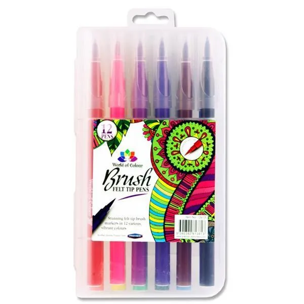 World of Colour - Brush Felt Tip Markers